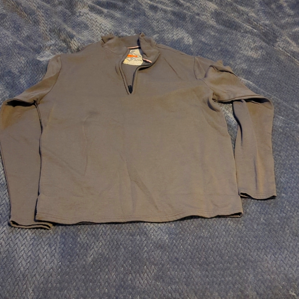 Original weatherproof fleece mock neck quarter zip long sleeve